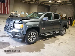 2015 GMC Canyon 4WD SLE with VIN 1GTG6BE37F1118335, listed as a Copart auction lot 85271264 with 58,679 mi miles and Salvage Title. Bid and sale history available at carsss.com. Image 1.