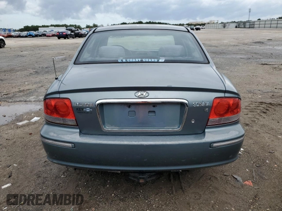2005 Hyundai Sonata GLS with VIN KMHWF35H05A099649, listed as a Copart auction lot 74624104 with 182,268 mi miles and Salvage Title. Bid and sale history available at carsss.com. Image 6.