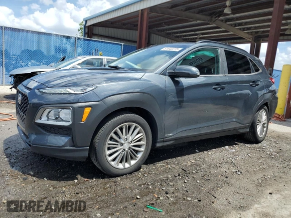 2019 Hyundai Kona SEL with VIN KM8K22AA2KU322037, listed as a Copart auction lot 51643275 with 25,867 mi miles and Non Repairable. Bid and sale history available at carsss.com. Image 1.
