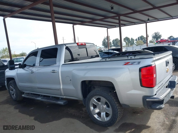 2015 Chevrolet Silverado 1500 LTZ with VIN 3GCUKSEJXFG528755, listed as a IAAI auction lot 41848507 with 120,645 mi miles. Bid and sale history available at carsss.com. Image 14.