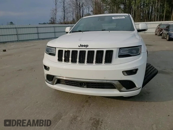 2015 Jeep Grand Cherokee High Altitude with VIN 1C4RJECG1FC160423, listed as a Copart auction lot 46043695 with 140,784 mi miles and Salvage Title. Bid and sale history available at carsss.com. Image 12.