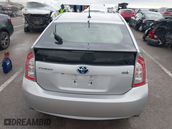 2013 Toyota Prius One with VIN JTDKN3DU6D5694369, listed as a IAAI auction lot 41486868 with 181,403 mi miles. Bid and sale history available at carsss.com. Image 16.