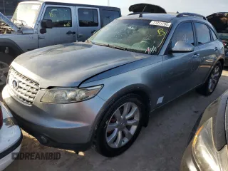2003 Infiniti FX Options with VIN JNRBS08W53X402118, listed as a Copart auction lot 77311794 with Not Provided miles and Non Repairable. Bid and sale history available at DreamBid. Image 1.