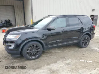2017 Ford Explorer XLT with VIN 1FM5K8D88HGD20051, listed as a Copart auction lot 52069405 with 114,931 mi miles and Salvage Title. Bid and sale history available at DreamBid. Image 1.