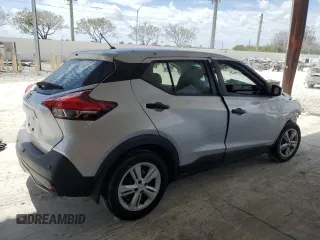 2020 Nissan Kicks S with VIN 3N1CP5BV3LL546154, listed as a Copart auction lot 55683785 with 0 mi miles and Clean Title. Bid and sale history available at carsss.com. Image 3.