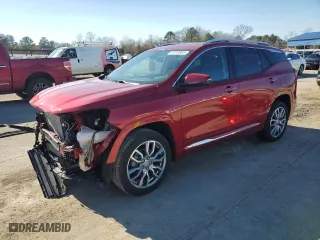 2024 GMC Terrain Denali with VIN 3GKALXEG1RL270854, listed as a Copart auction lot 47310935 with 9,698 mi miles and Salvage Title. Bid and sale history available at carsss.com. Image 1.