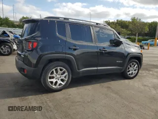 2018 Jeep Renegade Latitude z VIN ZACCJABB8JPH42771, wystawiony jako Copart lot #54144275 z przebiegiem 81 431 mil mil oraz Szkoda całkowita • Salvage title. Historia ofert i sprzedaży dostępna na DreamBid. Obrazek 3.