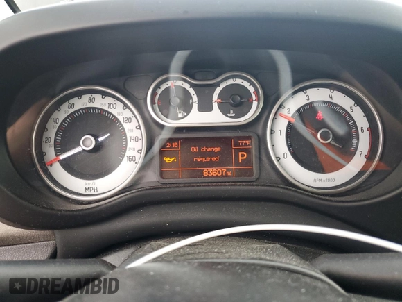 2014 FIAT 500L Trekking with VIN ZFBCFADH5EZ015259, listed as a Copart auction lot 86390284 with 83,607 mi miles and Salvage Title. Bid and sale history available at DreamBid. Image 9.