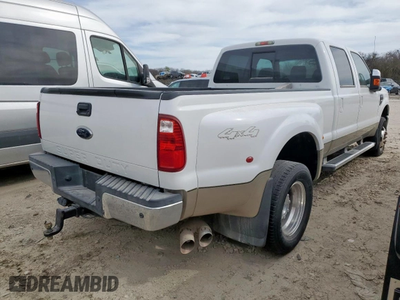 2010 Ford F-350 XL z VIN 1FTWW3DR6AEA53275, wystawiony jako Copart lot #47399635 z przebiegiem 123 437 mil mil oraz Czysty tytuł • Clean title. Historia ofert i sprzedaży dostępna na DreamBid. Obrazek 3.