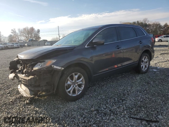 2014 Mazda CX-9 Touring with VIN JM3TB2CA1E0443361, listed as a Copart auction lot 81253734 with 0 mi miles and Salvage Title. Bid and sale history available at carsss.com. Image 1.