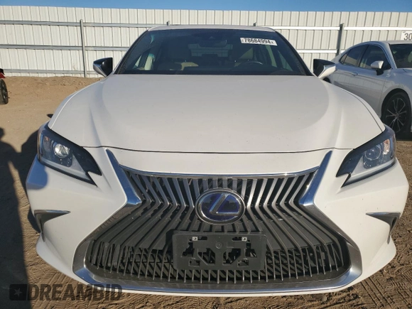 2021 Lexus ES with VIN 58ACA1C15MU012068, listed as a Copart auction lot 78684994 with 68,935 mi miles and Salvage Title. Bid and sale history available at carsss.com. Image 5.