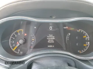 2019 Jeep Grand Cherokee Overland with VIN 1C4RJFCT7KC833390, listed as a Copart auction lot 74015774 with 64,598 mi miles and Salvage Title. Bid and sale history available at carsss.com. Image 9.