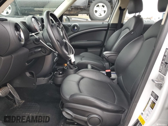 2013 MINI Countryman S ALL4 with VIN WMWZC5C52DWP32567, listed as a Copart auction lot 51462345 with 109,264 mi miles and Salvage Title. Bid and sale history available at DreamBid. Image 7.