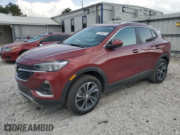 2022 Buick Encore GX Select with VIN KL4MMESL3NB136834, listed as a Copart auction lot 49256825 with 36,462 mi miles and Salvage title. Bid and sale history available at DreamBid. Image 1.
