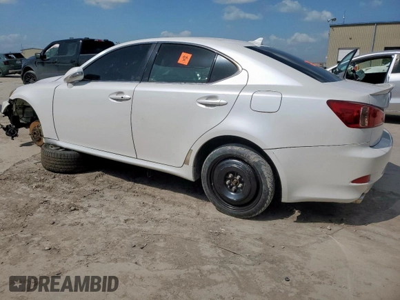 2012 Lexus IS 250 with VIN JTHBF5C26C5183542, listed as a Copart auction lot 61661525 with Not provided miles and Clean title. Bid and sale history available at DreamBid. Image 3.