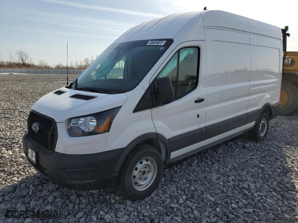 2023 Ford Transit Cargo Van with VIN 1FTBR1X88PKA91467, listed as a Copart auction lot 47310155 with 0 mi miles and Clean Title. Bid and sale history available at carsss.com. Image 1.