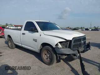 2019 Ram 1500 Classic Tradesman with VIN 3C6JR6DG2KG502762, listed as a IAAI auction lot 41866537 with 234,549 mi miles. Bid and sale history available at carsss.com. Image 1.
