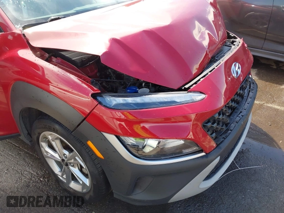 2022 Hyundai Kona SEL with VIN KM8K62AB6NU910444, listed as a IAAI auction lot 42017223 with 40,138 mi miles and . Bid and sale history available at carsss.com. Image 17.
