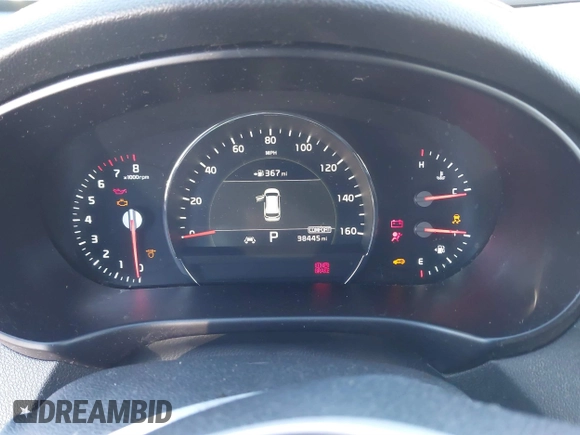 2019 Kia Sorento SX V6 with VIN 5XYPKDA59KG459776, listed as a IAAI auction lot 41602651 with 38,445 mi miles. Bid and sale history available at carsss.com. Image 7.