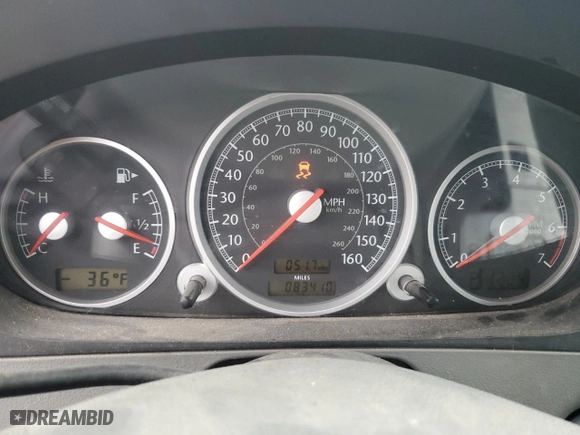 2005 Chrysler Crossfire Limited with VIN 1C3AN69L95X035970, listed as a Copart auction lot 82819944 with 83410 miles and Salvage Title. Bid and sale history available at carsss.com. Image 9.
