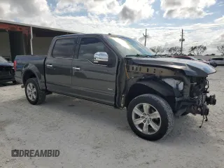 2016 Ford F-150 XL with VIN 1FTEW1CG0GFA50858, listed as a Copart auction lot 52341755 with 76,540 mi miles and Salvage title. Bid and sale history available at DreamBid. Image 4.