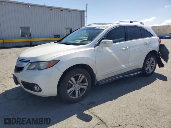 2013 Acura RDX with VIN 5J8TB3H35DL002677, listed as a Copart auction lot 56679185 with 204,398 mi miles and Salvage title. Bid and sale history available at DreamBid. Image 1.