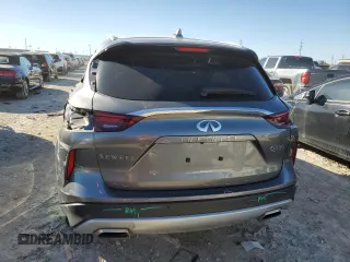 2024 Infiniti QX50 Luxe z VIN 3PCAJ5BA5RF106415, wystawiony jako Copart lot #43395655 z przebiegiem 7 631 mil mil oraz Szkoda całkowita • Salvage title. Historia ofert i sprzedaży dostępna na DreamBid. Obrazek 6.