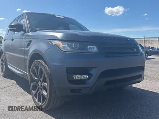 2016 Land Rover Range Rover Sport V8 Dynamic with VIN SALWR2EF7GA574309, listed as a Copart auction lot 55685005 with 142,160 mi miles and Clean Title. Bid and sale history available at carsss.com. Image 1.