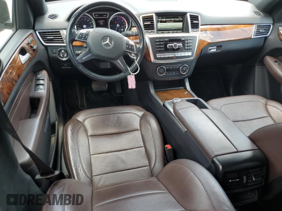 2014 Mercedes-Benz M 350 with VIN 4JGDA2EB6EA376638, listed as a Copart auction lot 61662785 with 87,328 mi miles and Salvage title. Bid and sale history available at DreamBid. Image 8.