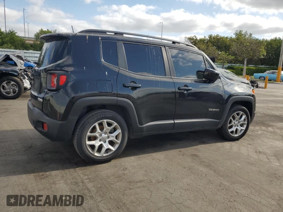 2018 Jeep Renegade Latitude z VIN ZACCJABB8JPH42771, wystawiony jako Copart lot #54144275 z przebiegiem 81 431 mil mil oraz Szkoda całkowita • Salvage title. Historia ofert i sprzedaży dostępna na DreamBid. Obrazek 3.