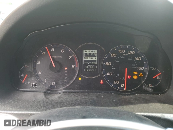 2006 Acura TSX с VIN JH4CL96846C018156, выставлен на аукционе Copart как лот 64400585 с пробегом 166 631 миль миль и Списание • Salvage title. История ставок и продаж доступна на DreamBid. Изображение 9.
