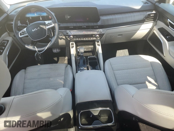 2024 Kia Telluride SX X-Line with VIN 5XYP5DGC0RG485674, listed as a Copart auction lot 48816625 with 24,056 mi miles and Salvage Title. Bid and sale history available at carsss.com. Image 8.