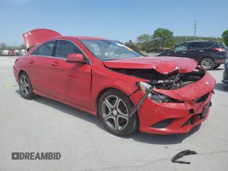 2014 Mercedes-Benz CLA 250 with VIN WDDSJ4GB0EN124788, listed as a Copart auction lot 53123825 with 100,905 mi miles and Salvage title. Bid and sale history available at DreamBid. Image 4.