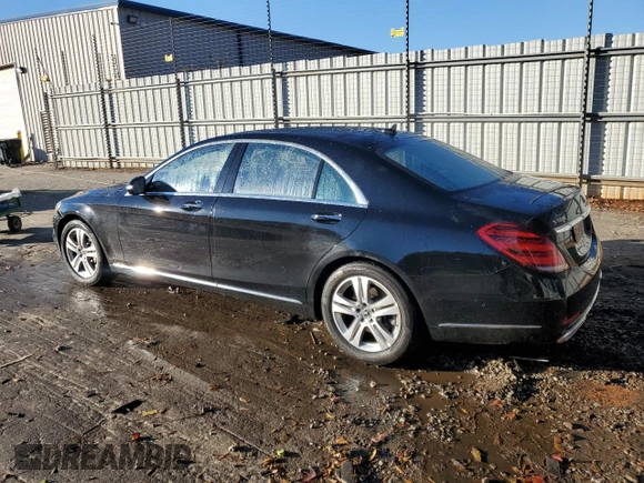 2019 Mercedes-Benz S 560 with VIN WDDUG8GB3KA443202, listed as a Copart auction lot 83985104 with 39,911 mi miles and Salvage Title. Bid and sale history available at DreamBid. Image 2.