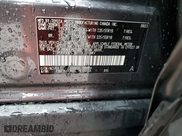 2023 Toyota RAV4 XLE Premium z VIN 2T3A1RFVXPC389584, wystawiony jako Copart lot #56968825 z przebiegiem 15 098 mil mil oraz Szkoda całkowita • Salvage title. Historia ofert i sprzedaży dostępna na DreamBid. Obrazek 13.