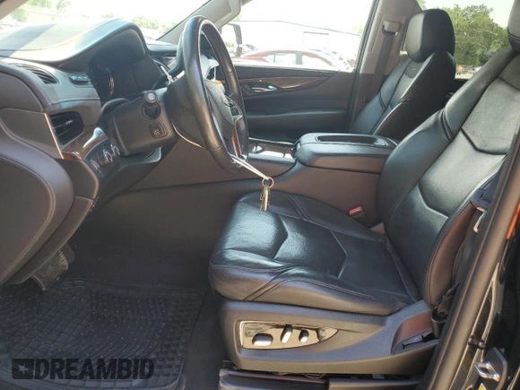 2019 Cadillac Escalade ESV Premium Luxury z VIN 1GYS4JKJ3KR300522, wystawiony jako Copart lot #55135775 z przebiegiem 68 384 mil mil oraz Szkoda całkowita • Salvage title. Historia ofert i sprzedaży dostępna na DreamBid. Obrazek 7.