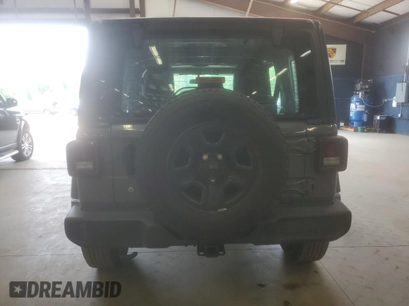 2018 Jeep Wrangler Unlimited Sport with VIN 1C4HJXDNXJW229508, listed as a Copart auction lot 59913155 with 101,108 mi miles and Clean title. Bid and sale history available at DreamBid. Image 6.