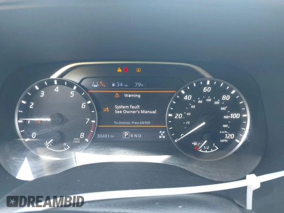 2022 Nissan Frontier SV with VIN 1N6ED1EK1NN695199, listed as a IAAI auction lot 42085368 with 30,481 mi miles and . Bid and sale history available at DreamBid. Image 7.