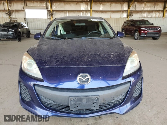 2013 Mazda 3 i Touring with VIN JM1BL1LP8D1795944, listed as a Copart auction lot 60702835 with 117,959 mi miles and Salvage title. Bid and sale history available at DreamBid. Image 5.