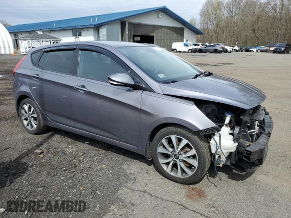 2016 Hyundai Accent Sport with VIN KMHCU5AE4GU270582, listed as a Copart auction lot 50490814 with 117,269 mi miles and Salvage Title. Bid and sale history available at carsss.com. Image 4.