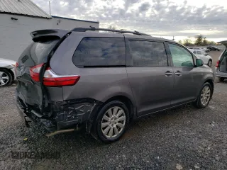 2017 Toyota Sienna XLE z VIN 5TDDZ3DC7HS163170, wystawiony jako Copart lot #86436534 z przebiegiem 84 446 mil mil oraz Szkoda całkowita • Salvage title. Historia ofert i sprzedaży dostępna na DreamBid. Obrazek 3.