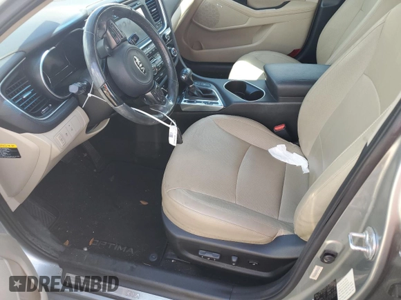 2014 Kia Optima Hybrid EX with VIN KNAGN4AD9E5074677, listed as a Copart auction lot 74873534 with 0 mi miles and Non Repairable. Bid and sale history available at carsss.com. Image 7.