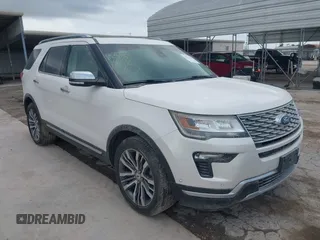 2018 Ford Explorer Platinum with VIN 1FM5K8HT7JGB88159, listed as a IAAI auction lot 42572735 with 133,718 mi miles and . Bid and sale history available at DreamBid. Image 1.