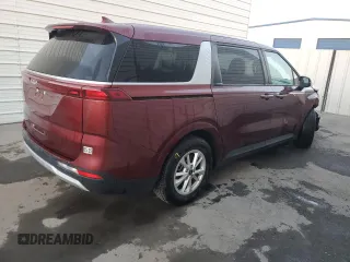 2023 Kia Carnival LX with VIN KNDNB4H35P6281919, listed as a Copart auction lot 76553584 with 0 mi miles and Salvage Title. Bid and sale history available at carsss.com. Image 3.