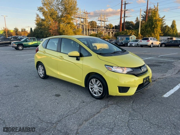 2015 Honda Fit LX with VIN 3HGGK5G51FM725668, listed as a Copart auction lot 80396554 with 152,940 mi miles and Clean Title. Bid and sale history available at carsss.com. Image 1.