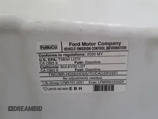 2020 Ford Escape SE with VIN 1FMCU9G60LUB25735, listed as a IAAI auction lot 42663606 with 91,591 mi miles and . Bid and sale history available at DreamBid. Image 19.
