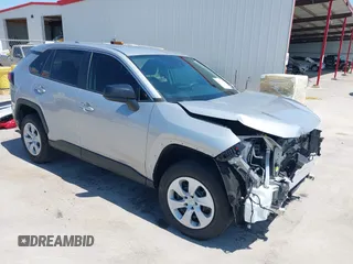 2024 Toyota RAV4 LE with VIN 2T3F1RFV5RW441937, listed as a IAAI auction lot 42271352 with 28,101 mi miles and . Bid and sale history available at DreamBid. Image 1.