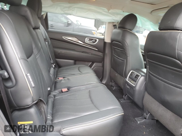 2020 Infiniti QX60 Luxe with VIN 5N1DL0MN1LC512623, listed as a Copart auction lot 57909145 with 35,243 mi miles and Salvage title. Bid and sale history available at DreamBid. Image 11.