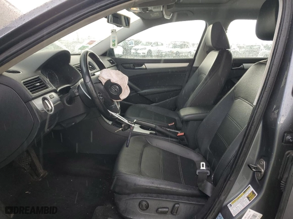 2013 Volkswagen Passat TDI SE with VIN 1VWBN7A34DC151534, listed as a Copart auction lot 47893205 with 121,441 mi miles and Salvage Title. Bid and sale history available at carsss.com. Image 7.