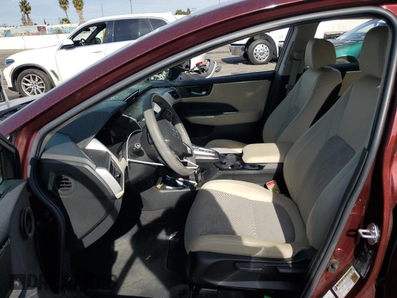 2018 Honda Clarity Plug-In Hybrid with VIN JHMZC5F12JC015108, listed as a Copart auction lot 80735454 with 81,669 mi miles and Salvage Title. Bid and sale history available at carsss.com. Image 7.